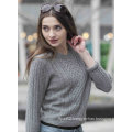 Ladies′ Cashmere Sweater with Pattern (1500002067)